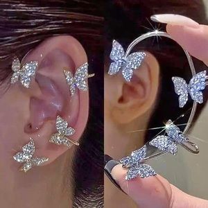 Brand new silver butterfly ear cuff!